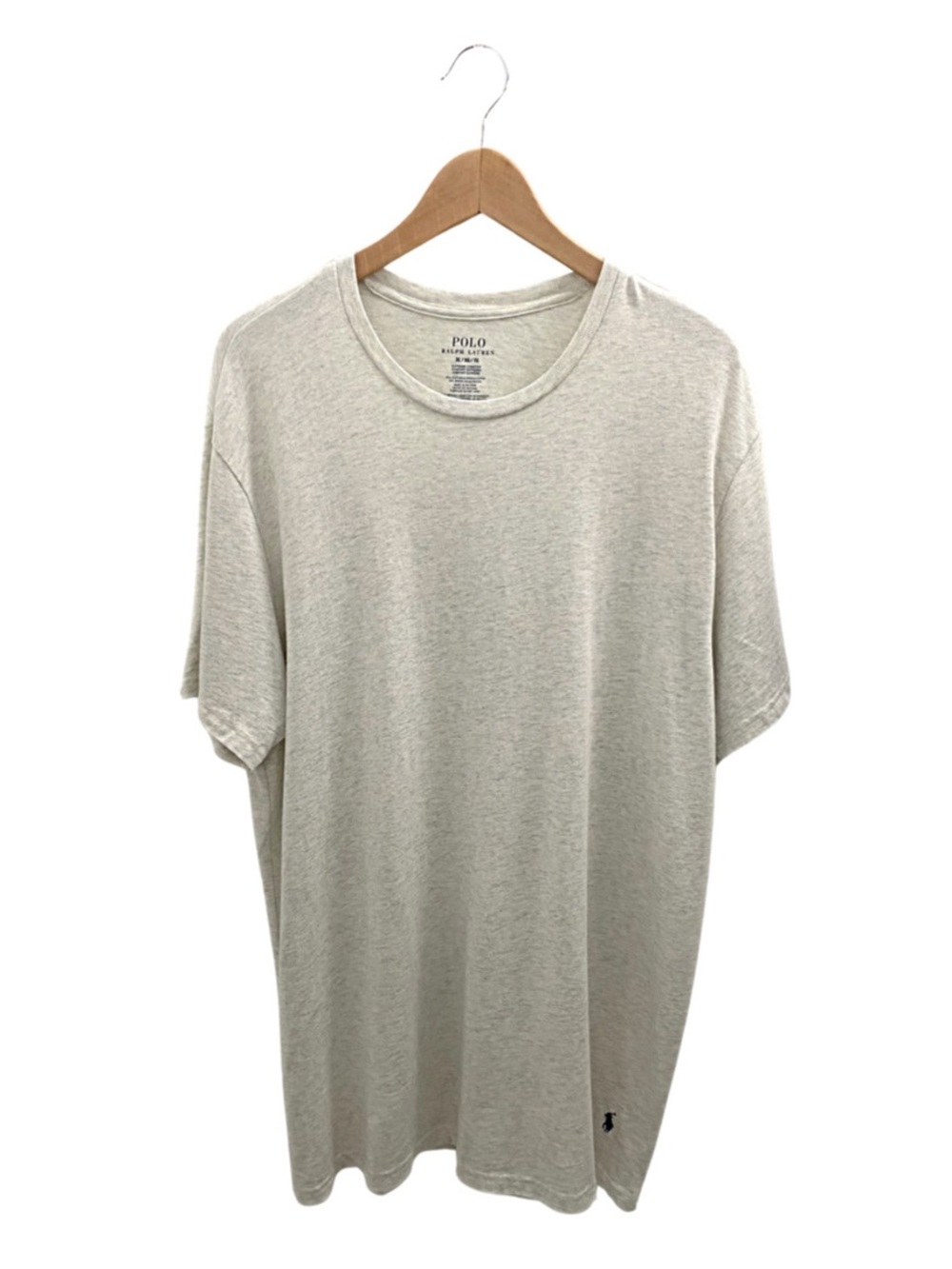 Polo by Ralph Lauren Men's Crew Neck T-Shirt in Heather Oatmeal Size XL